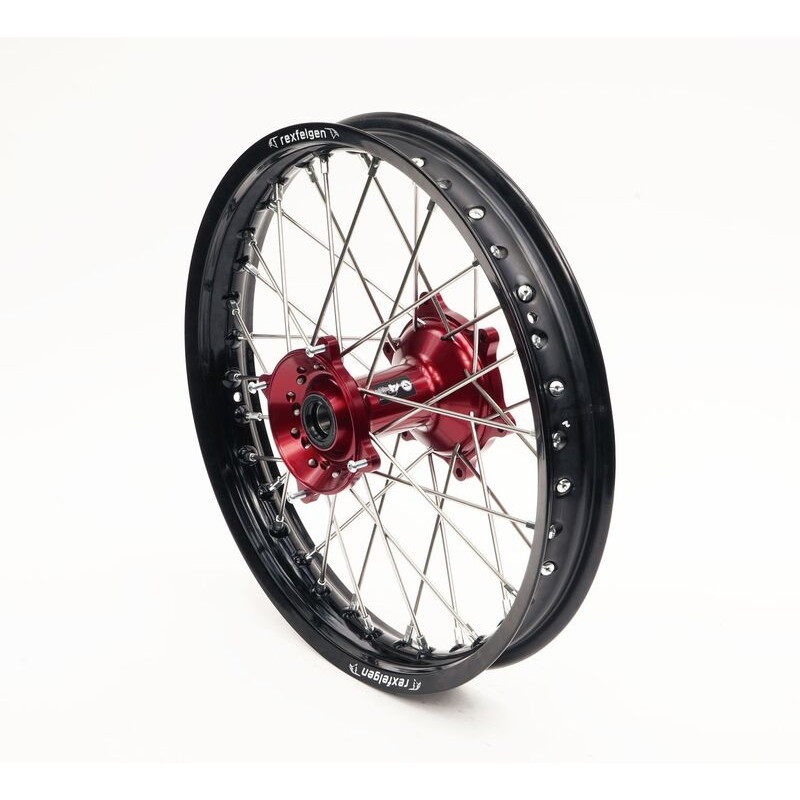 Roue Arrière Complète Moyeu Rouge RFX MX 18x2,15 pour Fantic XX 125 (21-26) - FXWH 40022 55RD Roue Arrière Complète Moyeu Rouge RFX MX 18x2,15 pour Fantic XX 125 (21-26) - FXWH 40022 55RD
