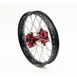 Roue Arrière Complète Moyeu Rouge RFX Race MX 18x2,15 pour KTM 350 EXC-F (12-23) - FXWH 50021 55RD