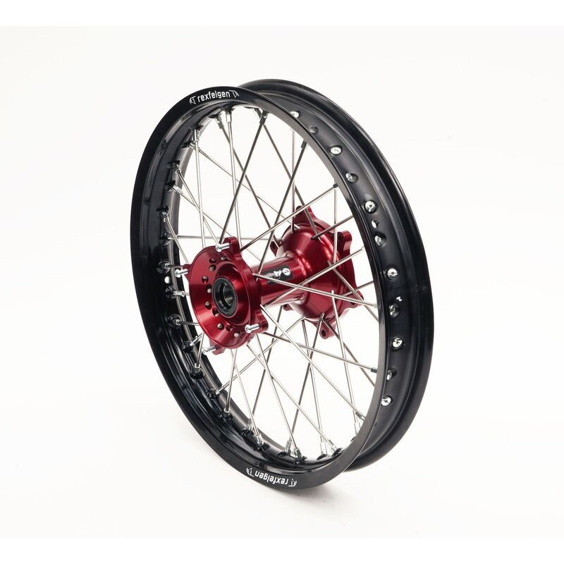 Roue Arrière Complète Moyeu Rouge RFX Race MX 18x2,15 pour KTM 530 EXC Racing (08) - FXWH 50021 55RD Roue Arrière Complète Moyeu Rouge RFX Race MX 18x2,15 pour KTM 530 EXC Racing (08) - FXWH 50021 55RD