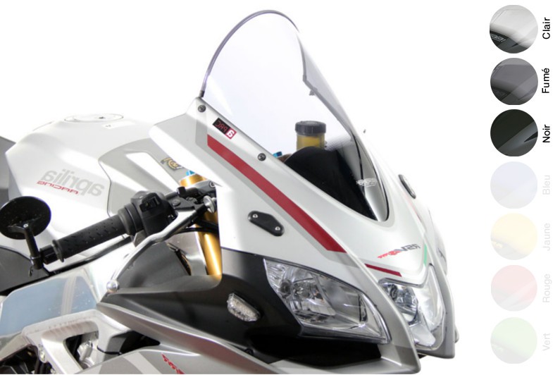 Bulle Racing Moto MRA +10mm pour RSV 4 RR et RF (15-20)