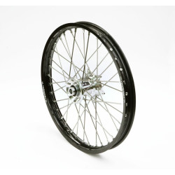 Roue Avant Complète Moyeu Argent RFX Race MX 21x1,60 pour Beta RR 390 4T Enduro (15-19) - FXWH 60001 55SV
