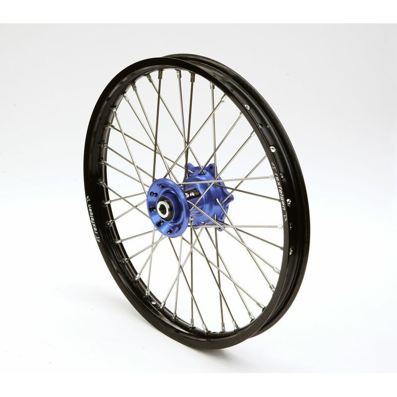 Roue Avant Complète Moyeu Bleu RFX Race MX 21x1,60 pour Husqvarna TC 250 (14-25) - FXWH 50002 55BU Roue Avant Complète Moyeu Bleu RFX Race MX 21x1,60 pour Husqvarna TC 250 (14-25) - FXWH 50002 55BU