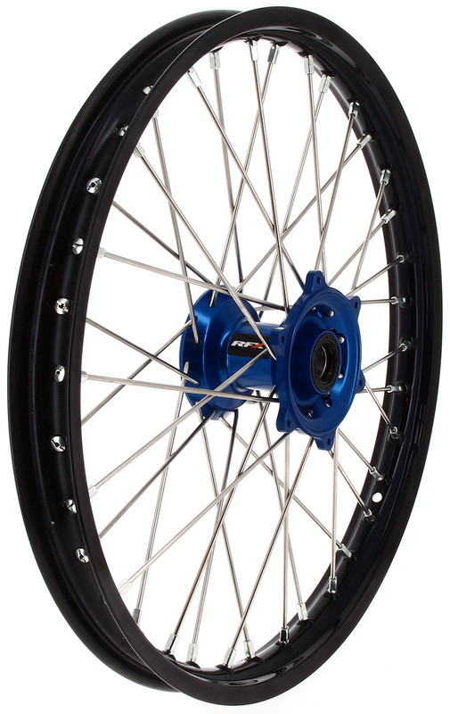 Roue Avant Complète Moyeu Bleu RFX Race MX 21x1,60 pour Yamaha YZ 125 (93-26) - FXWH 40001 55BL