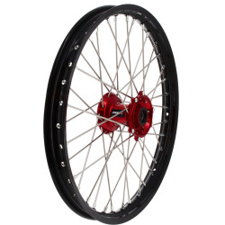 Roue Avant Complète Moyeu Rouge RFX Race MX 21x1,60 pour Honda CRF 450 R (02-25) - FXWH 10001 55RD