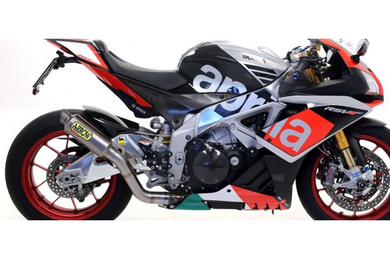 Silencieux Homologué ARROW GP2 pour Aprilia RSV4 RR et RF (15-16) Silencieux Homologué ARROW GP2 pour Aprilia RSV4 RR et RF (15-16)