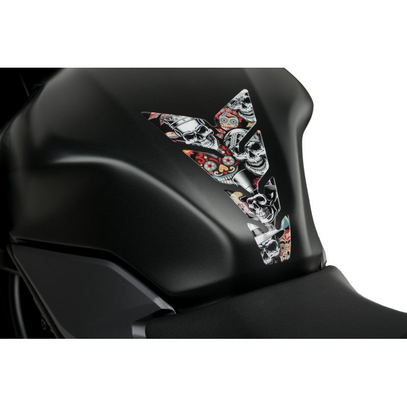 Protection de Réservoir Moto Universel Skull Party Protection de Réservoir Moto Universel Skull Party