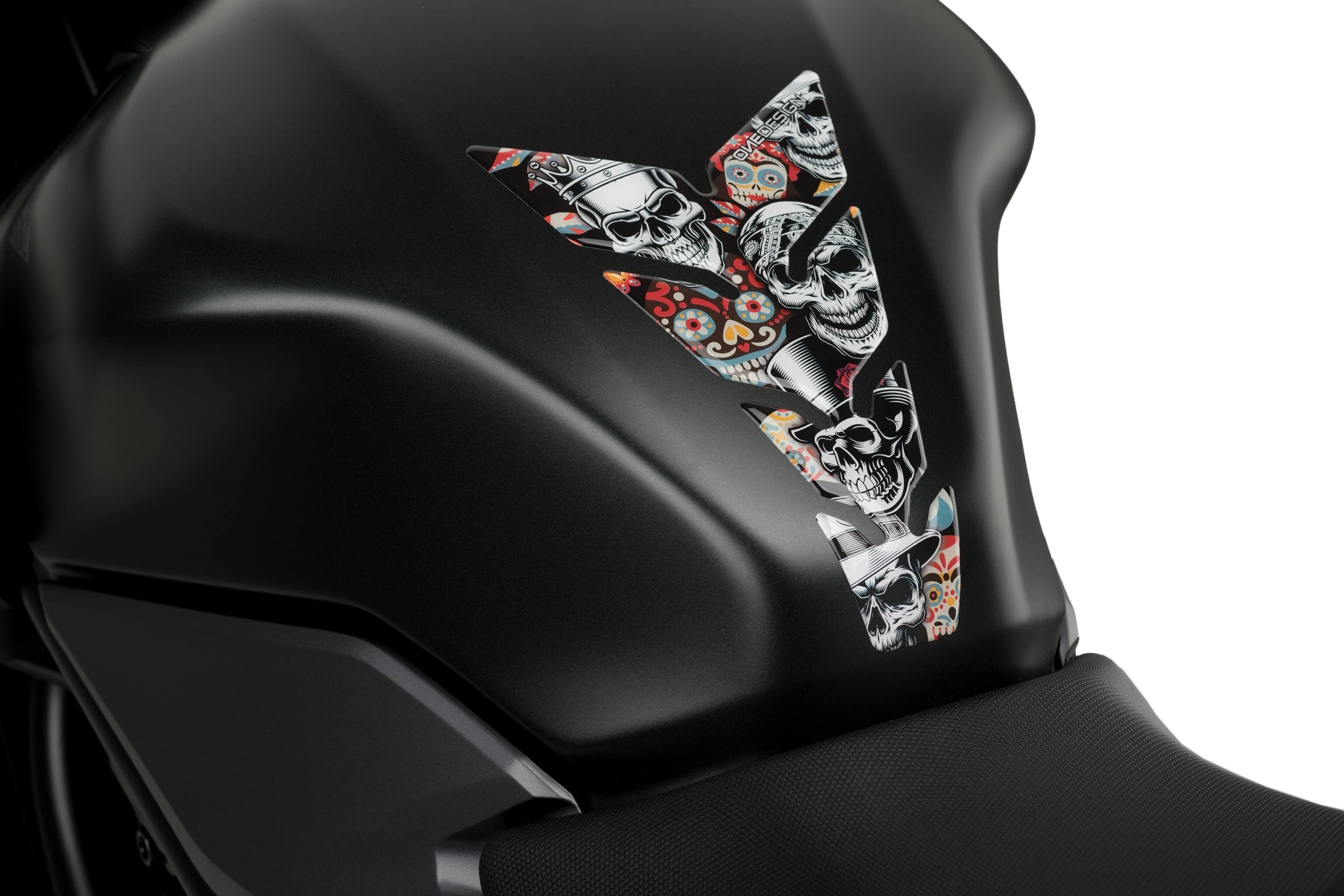 Protection de Réservoir Moto Universel Skull Party