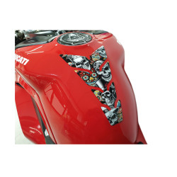 Protection de Réservoir Moto Universel Skull Party