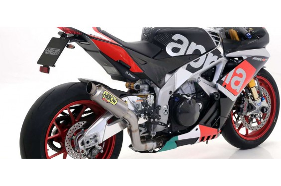 Silencieux Homologué ARROW GP2 pour Aprilia RSV4 RR et RF (15-16) Silencieux Homologué ARROW GP2 pour Aprilia RSV4 RR et RF (15-16)