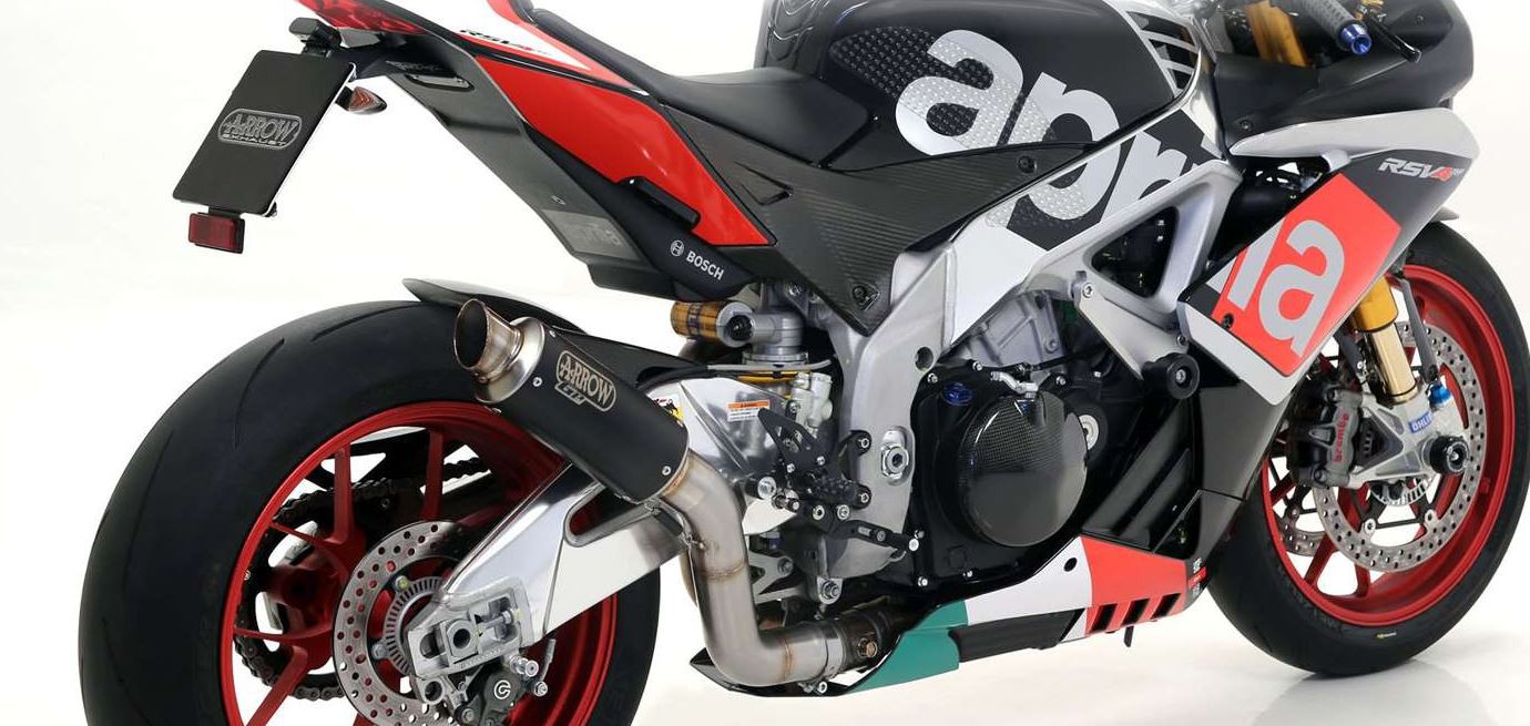 Silencieux Homologué ARROW GP2 pour Aprilia RSV4 RR et RF (15-16)