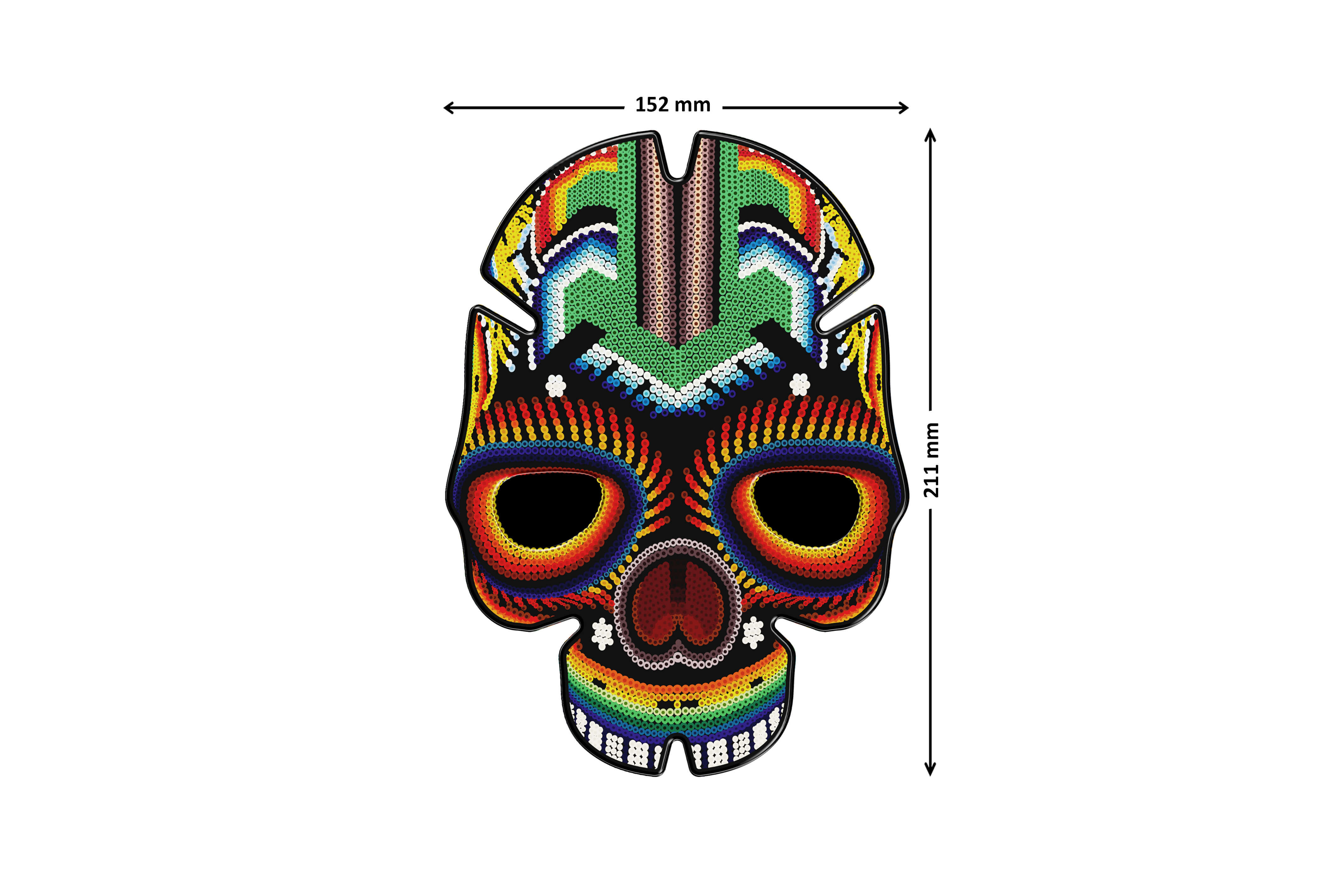 Protection de Réservoir Moto Universel Skull 1