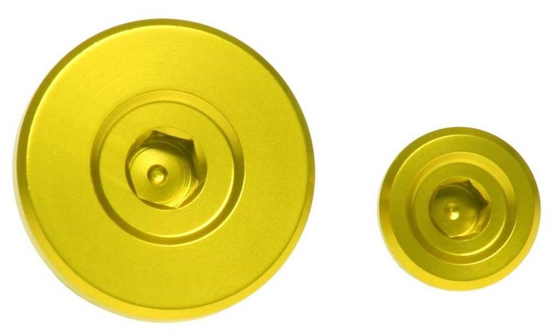 Bouchons de Carter d'Allumage RFX Pro Jaune pour Suzuki RM-Z 450 (05-26) - FXEP3010099YL