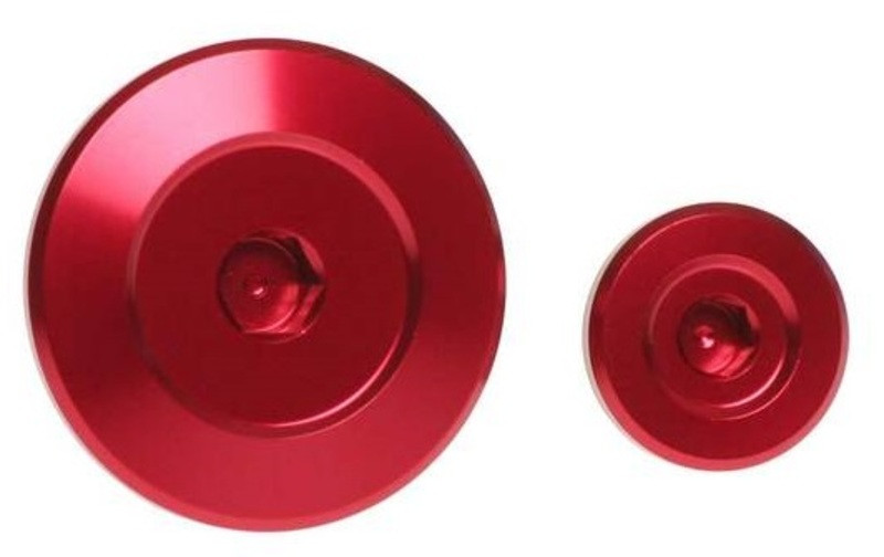 Bouchons de Carter d'Allumage RFX Pro Rouge pour Suzuki RM-Z 250 (07-26) - FXEP3010099RD