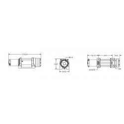 Treuil Electrique Quad Superwinch TERRA 45 SR Câble Synthétique
