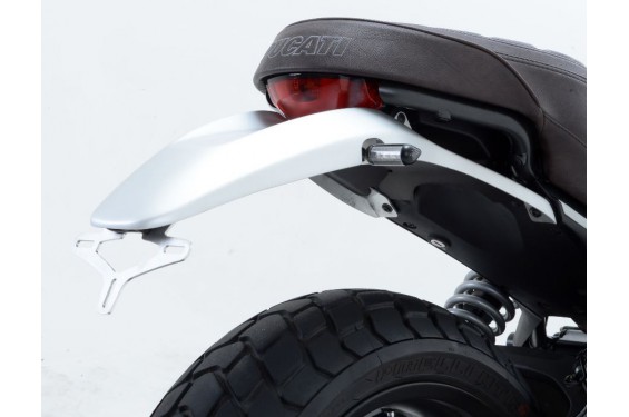 Support de Plaque R&G pour Ducati 800 Scrambler Classic (15-19) - LP0187SS Support de Plaque R&G pour Ducati 800 Scrambler Classic (15-19) - LP0187SS