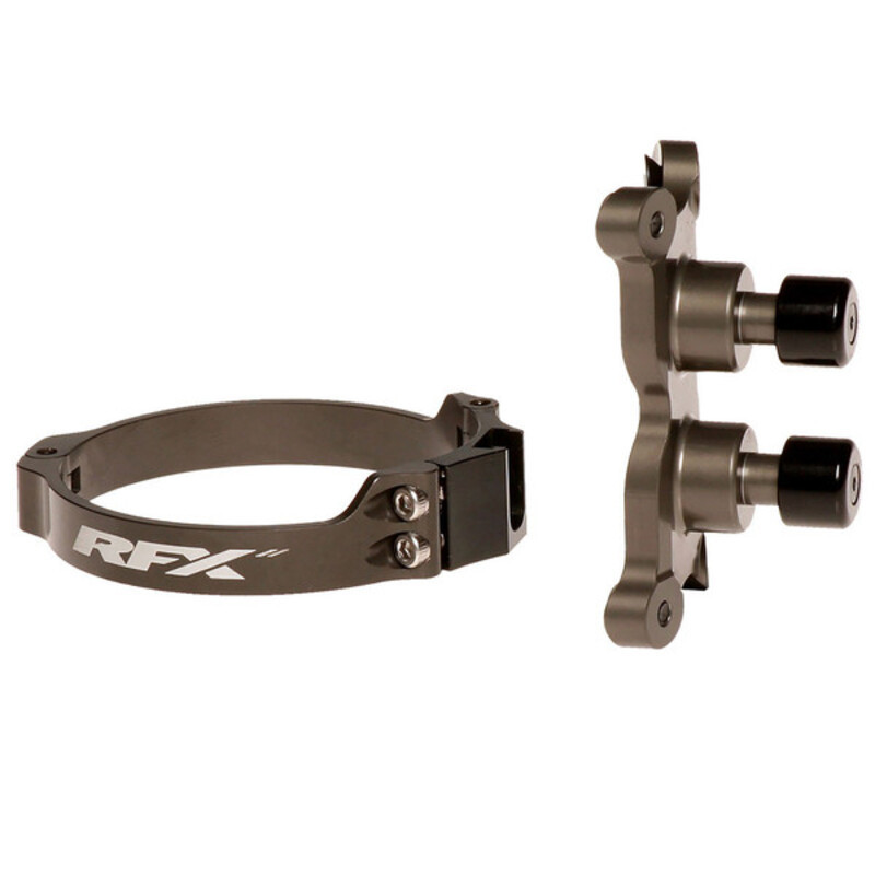 Kit Départ Double Position Anodisé Dur pour Factory WP 52mm RFX Pro Series pour KTM 250 EXC-F (24) - FXLA5040199HA