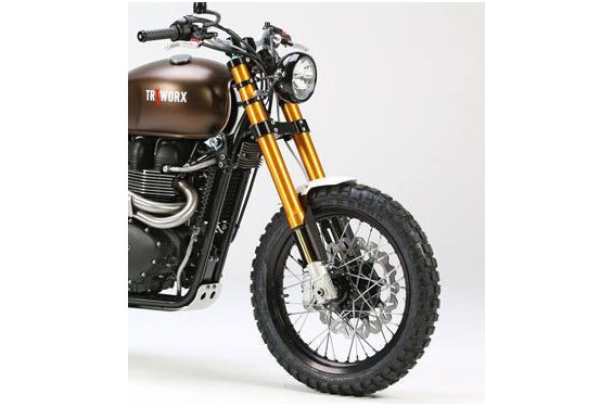 Compteur moto vintage adaptable, moto-scrambler