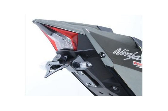 Support de Plaque R&G pour Kawasaki Ninja H2 & H2R (15-21) - LP0182BK Support de Plaque R&G pour Kawasaki Ninja H2 & H2R (15-21) - LP0182BK