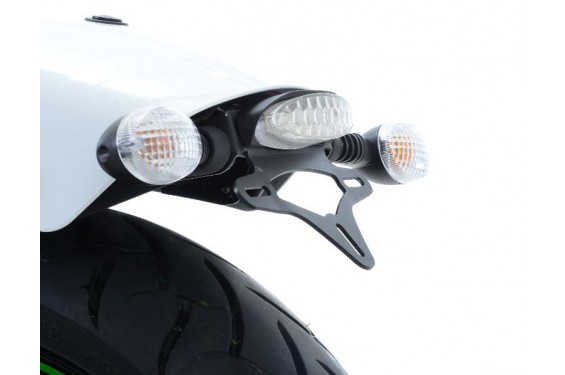 Support de Plaque R&G pour Kawasaki 650 Vulcan S (15-24) 650 Vulcan Cafe (17-24) - LP0186BK Support de Plaque R&G pour Kawasaki 650 Vulcan S (15-24) 650 Vulcan Cafe (17-24) - LP0186BK
