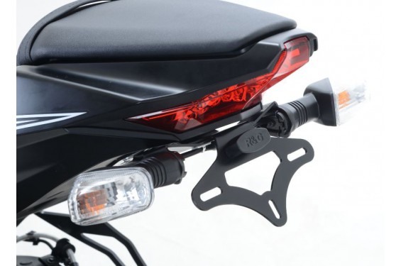 Support de Plaque R&G pour Kawasaki ZX-10 R (16-20) - LP0190BK Support de Plaque R&G pour Kawasaki ZX-10 R (16-20) - LP0190BK