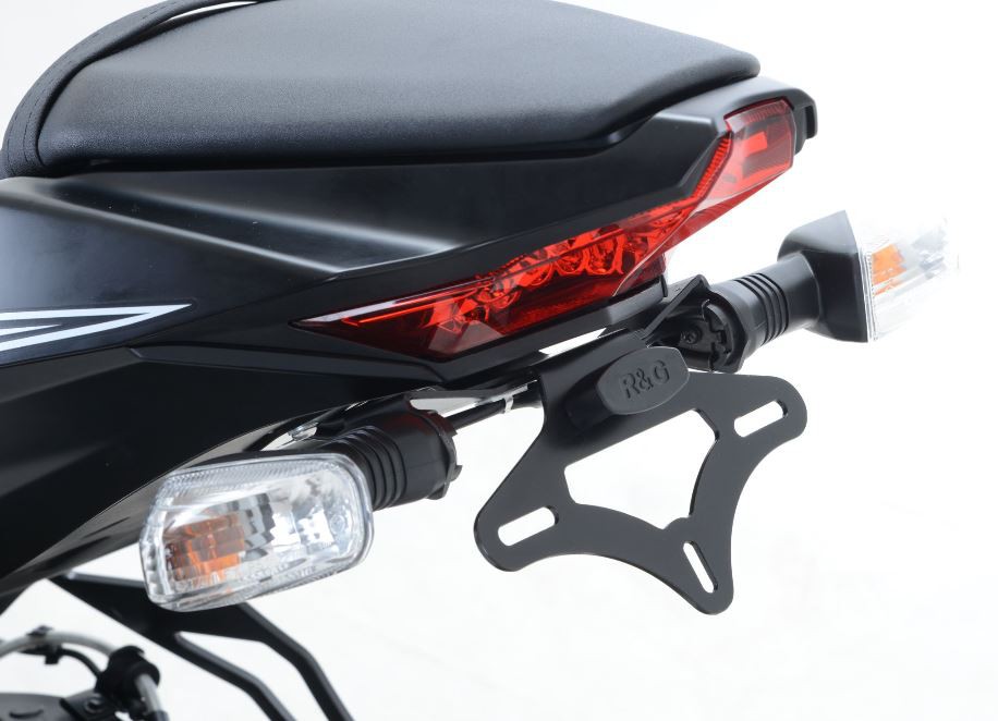Support de Plaque R&G pour Kawasaki ZX-10 R (16-20) - LP0190BK