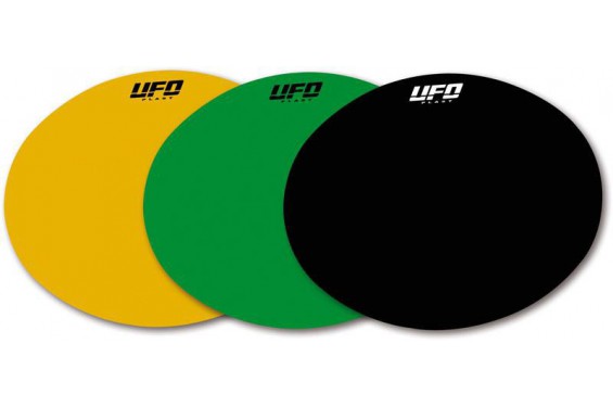 Fond de plaques adhésif pour plaques ovales UFO