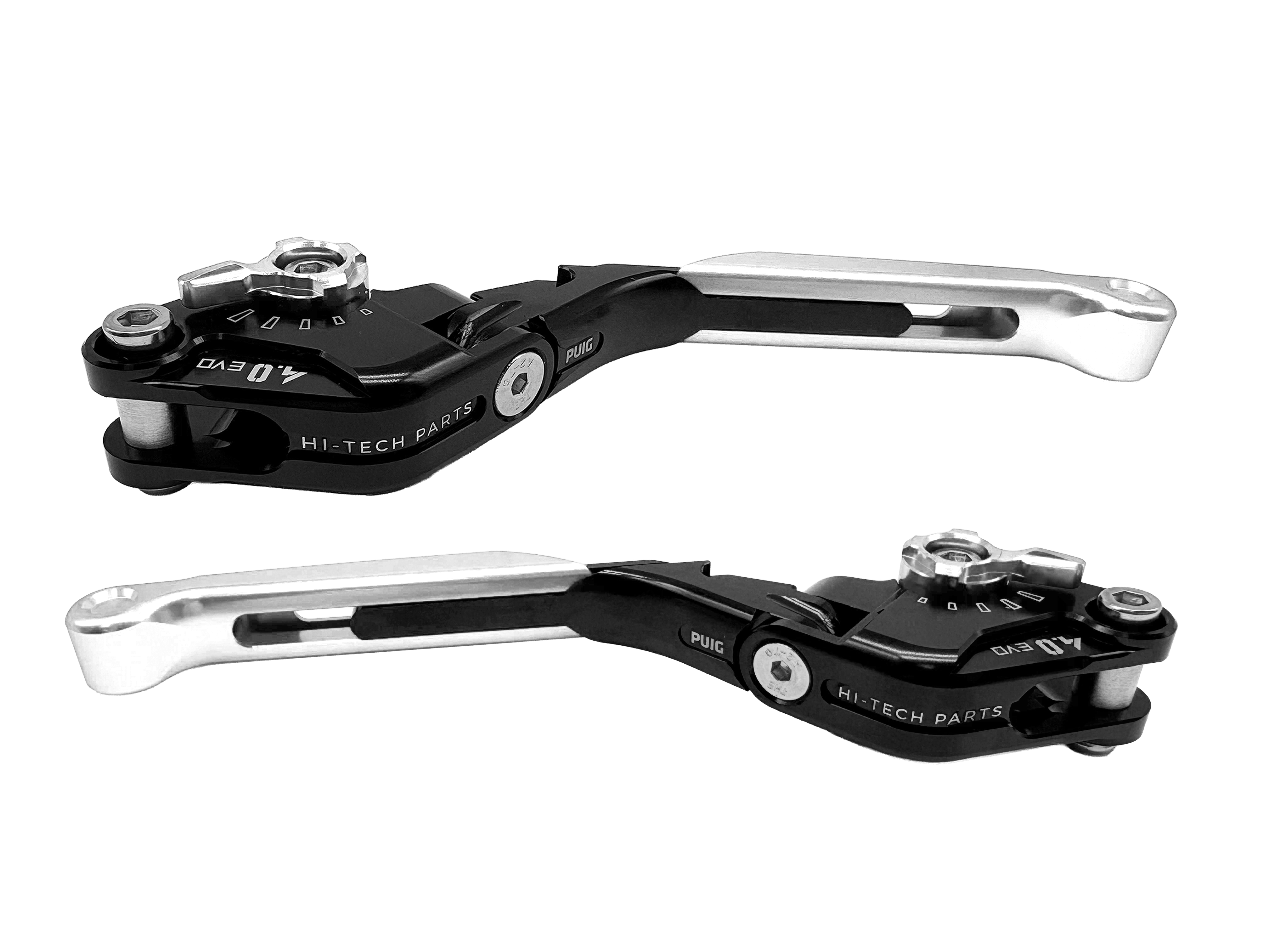 Pack Leviers de Frein + Embrayage 4.0 Repliables et Réglables Puig pour Multistrada 1200 Enduro (16-19) Pikes Peak (16-17)