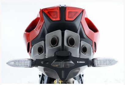 Support de Plaque R&G pour MV Agusta Brutale 1090 (15-19), 1090 R (13-15), 1090 RR (15-19) - LP0195BK