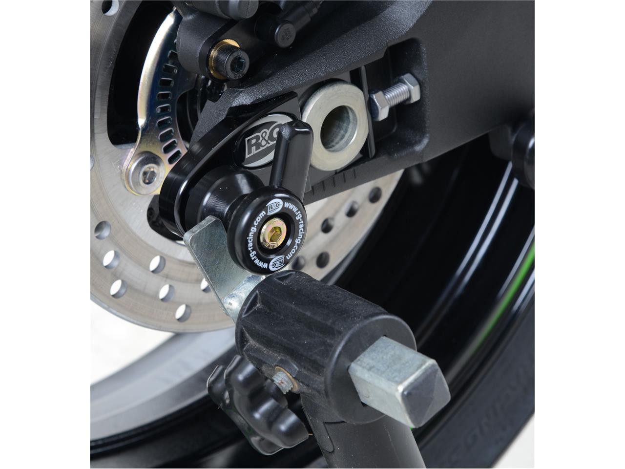 Pions / Diabolo de levage déportés racing R&G pour ZX10R (16-20) - CR0054BK