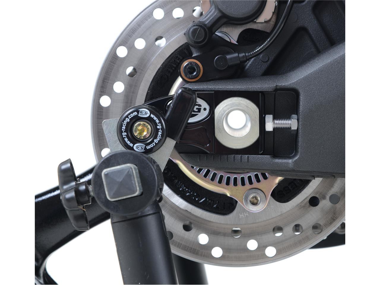Pions / Diabolo de levage déportés racing R&G pour ZX10R (16-20) - CR0054BK