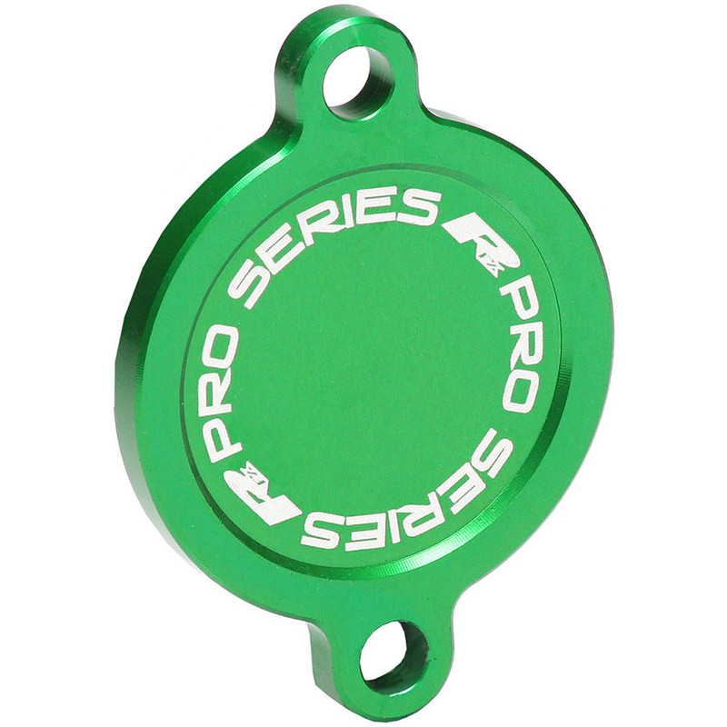 Couvercle de Filtre à Huile RFX Pro - vert pour Kawasaki KX 450 (25-26) - FXFC2040099GN