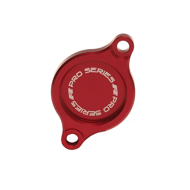 Couvercle de Filtre à Huile Rouge RFX Pro pour Suzuki RM-Z 250 (07-26) - FXFC3010099RD