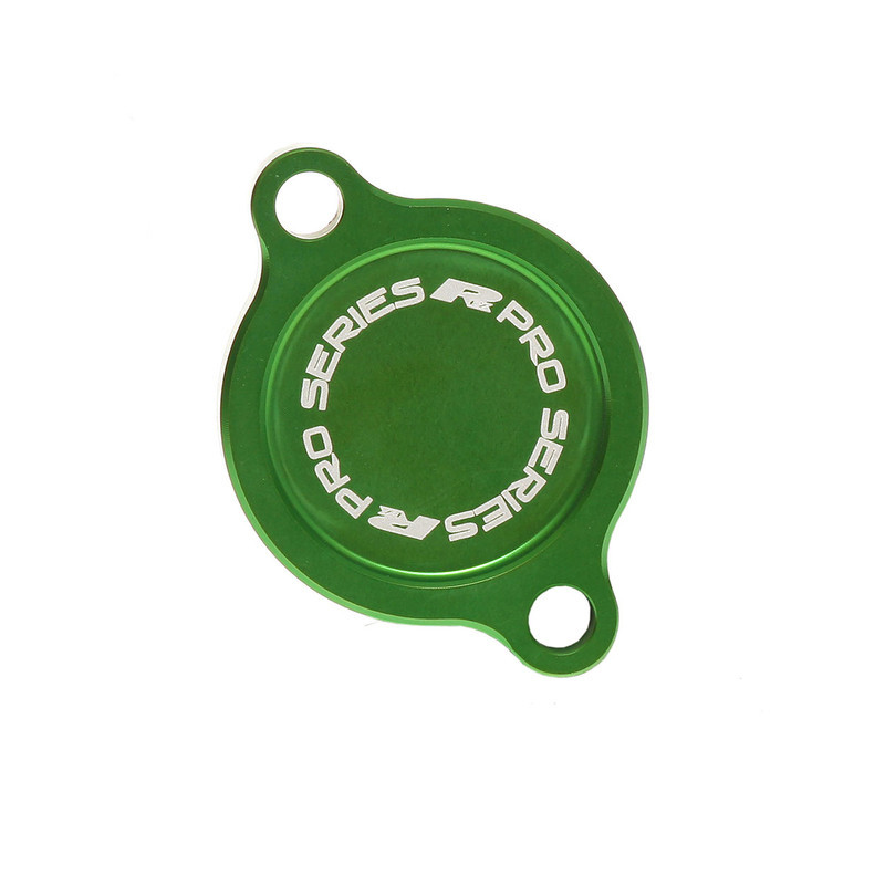Couvercle de Filtre à Huile Vert RFX Pro pour Kawasaki KX 250 F (04-18) - FXFC2010099GN