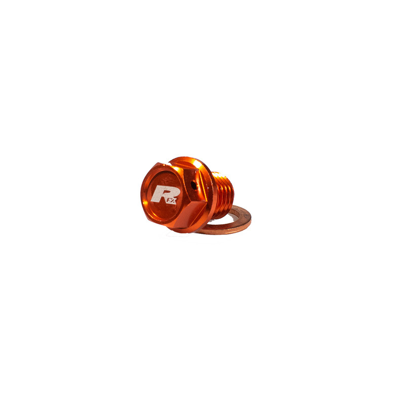 Bouchon de Vidange Aimanté Orange RFX M12 x 12mm x 1,50 pour KTM 300 EXC (96-25) - FXDB5010099OR Bouchon de Vidange Aimanté Orange RFX M12 x 12mm x 1,50 pour KTM 300 EXC (96-25) - FXDB5010099OR