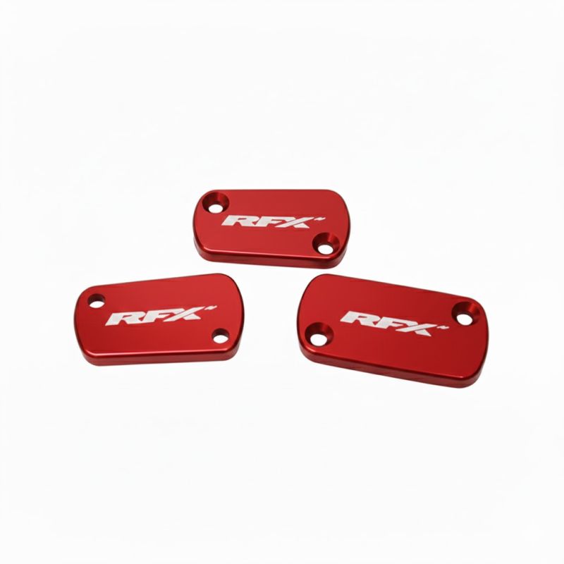 Couvercle de maître cylindre RFX Pro Rouge pour Kawasaki KX 250 (21-24) - FXRC2120099RD Couvercle de maître cylindre RFX Pro Rouge pour Kawasaki KX 250 (21-24) - FXRC2120099RD