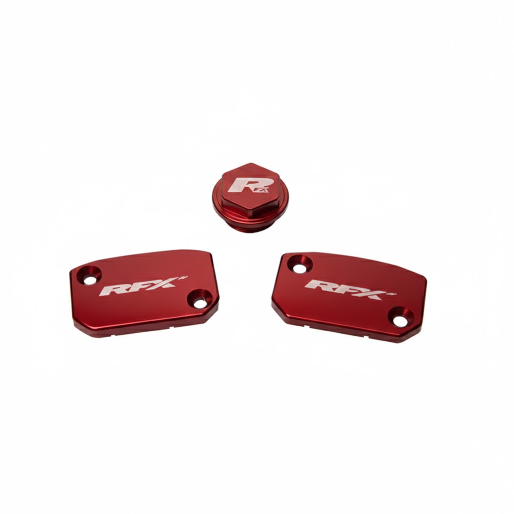 Couvercle de maître cylindre RFX Pro Frein et embrayage Brembo pour KTM 150 SX (16-25) - FXRC5200099RD