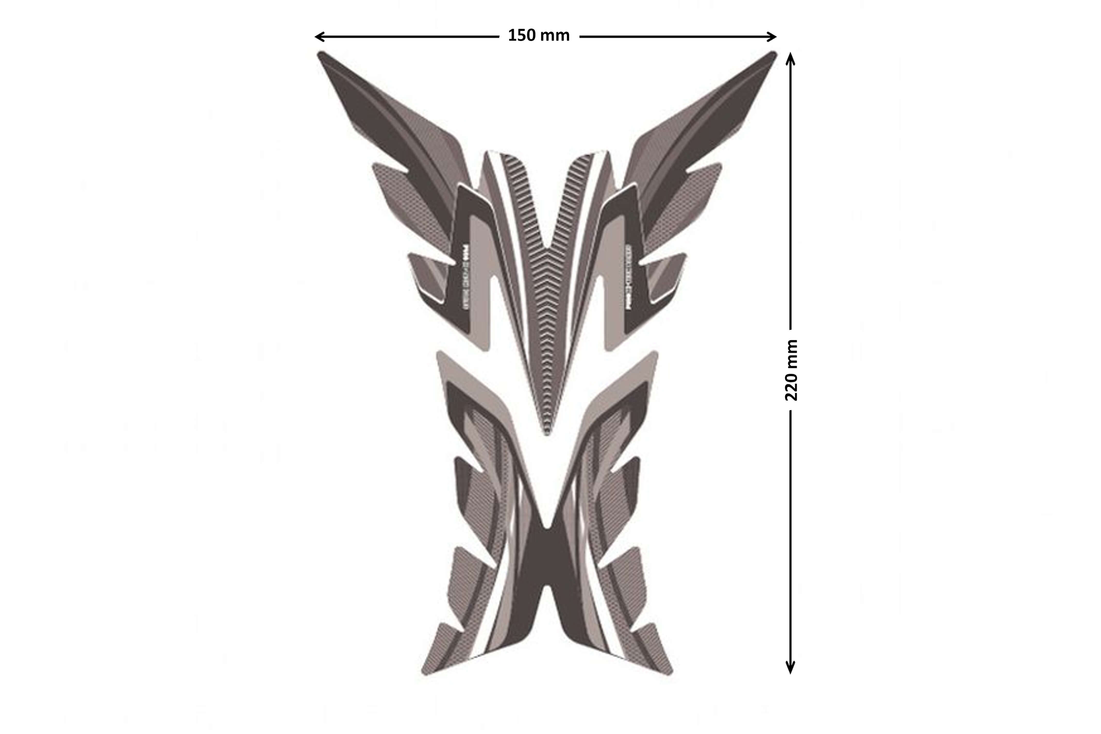 Protection de Réservoir Moto Universel RADIKAL