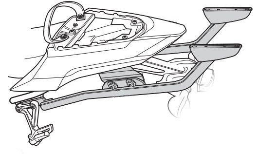Support Top Case Shad pour CB500F (16-18) CBR500R (16-18)