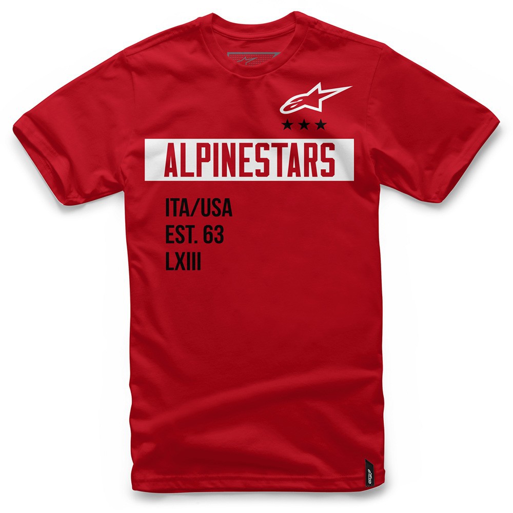 T-Shirt Alpinestars VALIANT Rouge