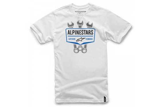 T-Shirt Alpinestars SHIFT Blanc