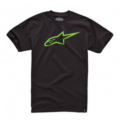 T-Shirt Alpinestars AGELESS Noir - Jaune