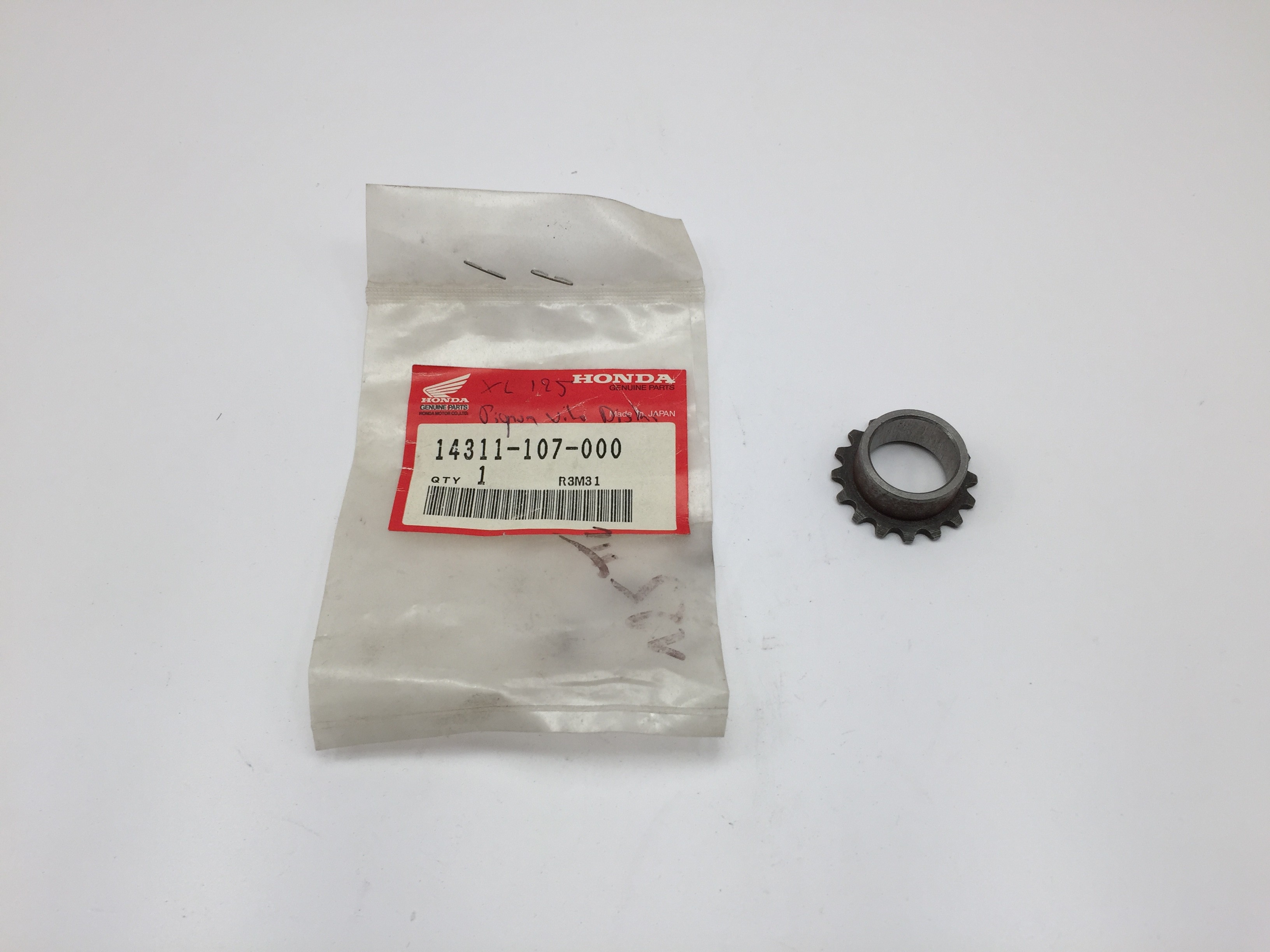 Pignon de distribution Honda XLS125 (79-83) Pièce d'origine Neuve