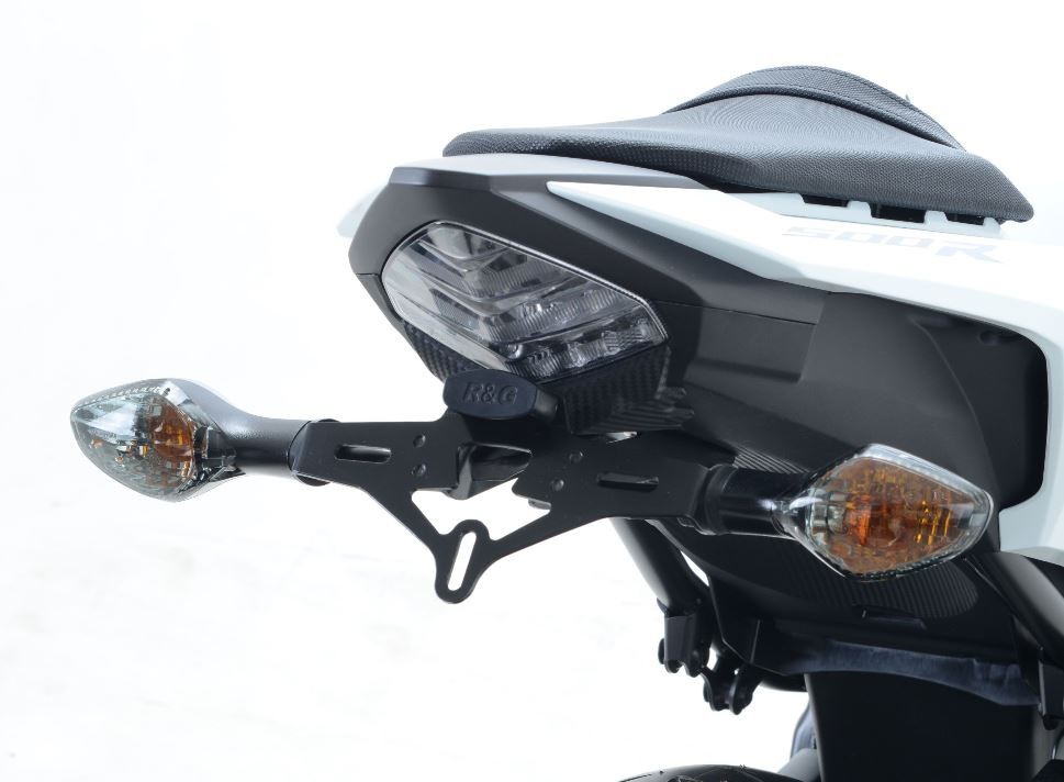 Support de Plaque R&G pour CBR 500 R (16-23) CB 500 F (16-18) - LP0198BK
