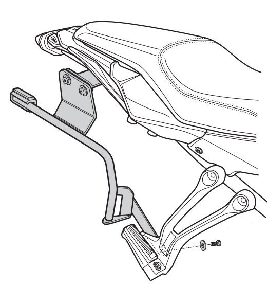 Support de Valise Shad 3P System pour Tracer 700 (16-20)