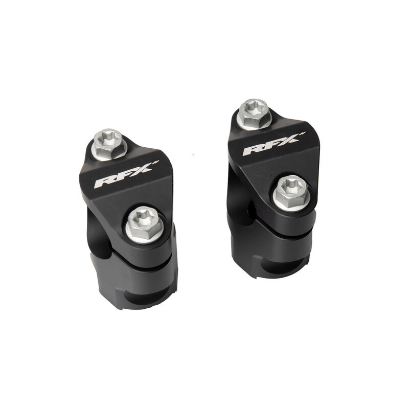 Pontet de guidon RFX Race 28.6mm Noir pour ktm, Husqvarna, GasGas