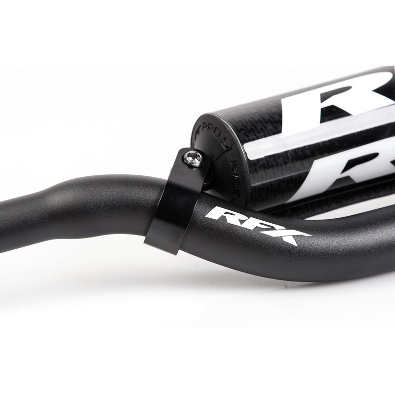 Guidon Alu de 28.6mm avec barre RFX Pro F8 Noir - Largeur 802mm et Hauteur 99mm Guidon Alu de 28.6mm avec barre RFX Pro F8 Noir - Largeur 802mm et Hauteur 99mm