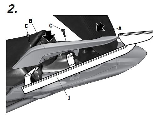Support Top Case Shad pour NC700 S et NC750 X (12-15)