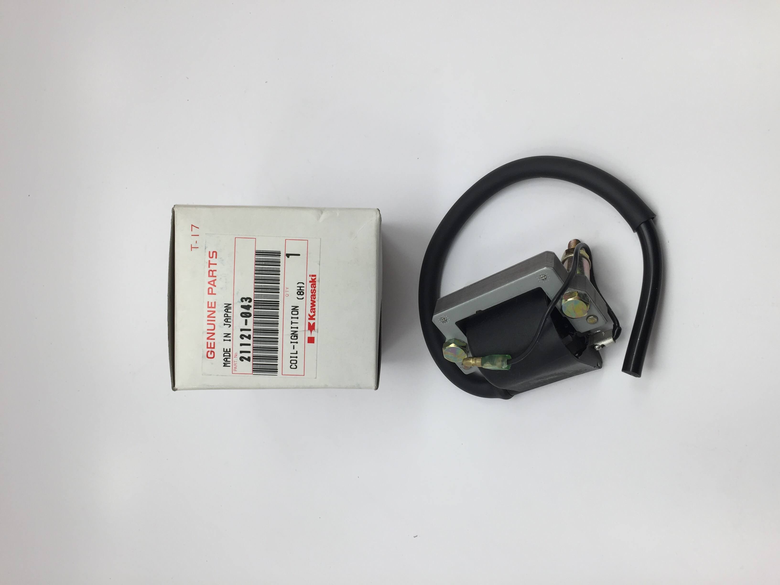 Bobine d'allumage pour Kawasaki KL250 (71-82) Pièce Neuve d'origine