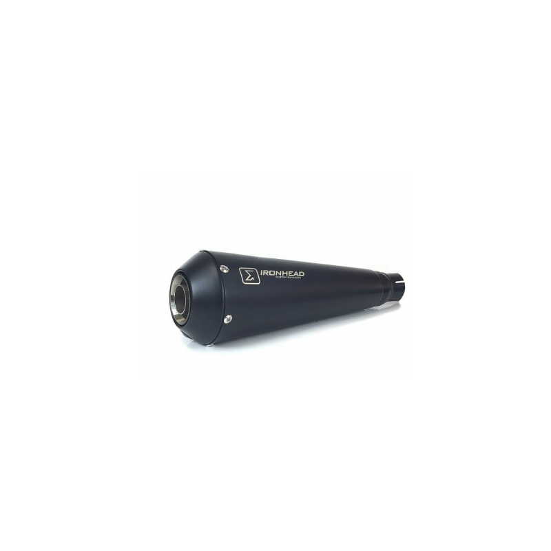 Silencieux Ixil Gauche Ironhead Conical Black Inox pour Moto Guzzi V7 850 Special Stone Silencieux Ixil Gauche Ironhead Conical Black Inox pour Moto Guzzi V7 850 Special Stone