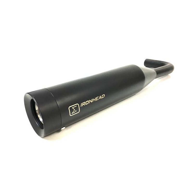 Silencieux Ixil Gauche Ironhead Round Black pour Triumph Bobber (17-20)